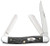 Case 18222 Stockman  Medium Folding, 2.57"/1.88"/1.71" Clip Point/Sheepsfoot/Spey Plain Mirror Polished Tru-Sharp SS Blade, Rough Black Jigged Synthetic Handle                                          (LRFGD)