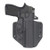 C&G Holsters 0280100 Covert  OWB Black Kydex Belt Loop Fits Sig P320 M17/X5 Right Hand (RGXZR)