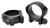 Warne 7240M Scope Rings Mountain Tech Matte Black 35mm Low 0 MOA                                                                                                                                         (2EG2I)