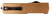 Templar Knife LAAB121 Premium Lightweight Large 3.50 OTF Dagger Plain Black Oxide Stonewashed Powdered D2 Steel Blade5.25 Bronze Anodized Aluminum Handle (2GY4O)
