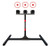 Birchwood Casey 3TPR 3 Spring Loaded Self Resting Targets Plate Rack Black/Red AR500 Steel 0.37" Thick Standing                                                                                          (7E9IS)