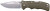 Cold Steel CSFLC3SPSSODGZ Verdict  EDC 3" Spear Point Plain Folding 4116 Krupp SS Blade, ODG Textured GFN Handle                                                                                         (0A6WS)