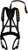 Muddy MUD-MSH110 The Magnum Pro Safety Harness Black Padded Nylon                                                                                                                                        (NX25M)