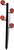 Birchwood Casey 47424 World of Targets Dueling Tree Rimfire Pistol/Rifle Black/Orange Steel Circle Standing (SAQCN)