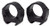 Browning 12567 Precision Scope Rings Matte Black 30mm Low (P3BIS)