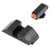 Night Fision GLK003003OGZ Tritium Night Sights For Glock Green Tritium Orange Outline Front Sight Green Tritium Black Outline Rear Sight Glock 424343X (OMZKZ)