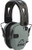Walker's GWPRSEMRHBGY Razor Tacti-Grip 23 dB Over the Head Battleship Gray/Black Polymer (Y7O7B)