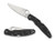 Spyderco C07PBK4 Police 4 Lightweight 4.39" Folding Plain Satin VG-10 SS Blade/Black Textured FRN Handle Includes Pocket Clip                                                                            (WO27C)