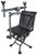 Bog-Pod 1100475 ChairPod  Chair with Rotating Gun Mount, 4 Legs, Black, Aluminum Frame, 41" Max Height                                                                                                   (2JL9H)