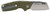 S.O.G SOG16030657 Stout SJ 2.60" Folding Clip Point Plain Cryo D2 Steel Blade/ Olive Drab Textured G10 Handle Includes Belt Clip, Presentation Box                                                       (BV3PH)