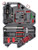 Real Avid AVAR15AMK Armorer's Master Kit AR15 Gray/Red Multiple (Y58RX)