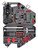 Real Avid AVAR15AMK Armorer's Master Kit AR15 Gray/Red Multiple (Y58RX)