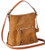 Bulldog BDP054 Hobo Purse w/Holster Brown Leather Most Sm Pistols & Revolvers Right Hand (NQO2V)