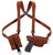 Galco CL2838R Classic Lite 2.0 Shoulder System Size Fits Chest Up To 56" Natural Leather Fits Sig P365 Fits Sig P365XL Fits Sig P365 SAS Right Hand                                                      (35MH7)