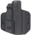 C&G Holsters 1696100 Covert  OWB Black Kydex Belt Loop Fits FN 509/T Right Hand                                                                                                                          (22PJW)
