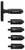 Wheeler 1136022 Fat Stix Torque Wrench Set Black/Yellow Universal (I97YB)