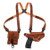 Galco MC820 Miami Classic Shoulder System Size Fits Chest Up To 56" Tan Leather Fits Sig P320 Fits Sig P320 Compact Fits Sig M18 Right Hand                                                              (F5294)