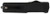 Templar Knife LZBR121 Premium Weighted Large 3.55" OTF Dagger Plain Black Oxide Stonewashed Powdered D2 Steel Blade/5.25" Black Rubber/Aluminum Zinc Alloy Handle                                        (BA470)