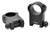 Warne 7204M Scope Rings Mountain Tech Matte Black 1" Ultra High 0 MOA                                                                                                                                    (ZOAYV)
