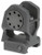 Midwest Industries MICBUIS Combat Rifle Rear Fixed Sight  Black Hardcoat Anodized for AR-15, M16, M4                                                                                                     (2I18T)