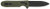S.O.G SOG12610257 Pentagon XR 3.60" Folding Spear Point Plain Black TiNi Cryo CTS XHP Blade/OD Green G10 Handle Includes Pocket Clip                                                                     (YZ96X)