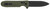 S.O.G SOG12610257 Pentagon XR 3.60" Folding Spear Point Plain Black TiNi Cryo CTS XHP Blade/OD Green G10 Handle Includes Pocket Clip                                                                     (YZ96X)