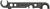 Midwest Industries MIARAW Armorer's Wrench  4140 Heat Treated Steel for AR-Platform (UE02T)