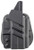 1791 Gunleather TACPDHOWBG43XMOSBLKR Tactical Kydex  OWB Black Kydex Paddle Compatible w/Glock 43/43X/43X MOS Right Hand (LW73A)