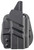 1791 Gunleather TACPDHOWBG43XMOSBLKR Tactical Kydex  OWB Black Kydex Paddle Compatible w/Glock 43/43X/43X MOS Right Hand (LW73A)
