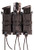 High Speed Gear 13PT13BK TACO Mag Pouch Triple Black Nylon Belt Compatible w/ Pistol (HWU03)