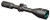Konus 7190 KonusPro EVO Black 3-12x50mm 1" Tube Dual Illuminated Red/Blue 30/30 Engraved Floating Cross Reticle                                                                                          (MWH17)
