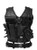 NcStar CTVL2916B Tactical  Vest XL-XXL Black PVC/Mesh Webbing (878IW)