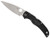 Spyderco C244PBK Native Chief Lightweight 4.02" Folding Plain Stonewashed CTS BD1N SS Blade/Black Textured FRN Handle Includes Pocket Clip                                                               (UI553)
