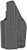 1791 Gunleather TACIWBP365BLKR Tactical Kydex  IWB Black Kydex Belt Clip Fits Sig P365 (OD9DP)