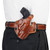 Galco FL104 Fletch  OWB Tan Leather Belt Slide Fits Ruger GP100 Fits S&W L Frame Right Hand                                                                                                              (MEE5R)