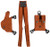Galco CL2652 Classic Lite 2.0 Shoulder System Size Fits Chest Up To 56" Natural Leather Shoulder Fits S&W M&P Shield Fits S&W M&P Shield Plus Fits S&W M&P Shield 2.0 Right Hand                         (8QICL)