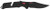 S.O.G SOG11120241 Trident AT 3.70" Folding Clip Point Part Serrated Black TiNi Cryo D2 Steel Blade/Black w/Red Accents GRN Handle Features Line Cutter/Glass Breaker                                     (CN03Z)