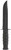 Ka-Bar 1212 Fighting/Utility  7" Fixed Clip Point Part Serrated Black 1095 Cro-Van Blade, Black Kraton G Handle, Includes Sheath                                                                         (IT0D0)