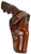 Galco DAO104 DAO OWB Tan Leather Belt Slide Fits SW L Frame Fits Taurus 627 Fits 4 Barrel Right Hand (661QD)