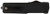 Templar Knife MABR321 Premium Lightweight Slim 3.16" OTF Drop Point Plain Black Oxide Stonewashed Powdered D2 Steel Blade/4.93" Black Rubber/Aluminum Handle                                             (IK8ZS)