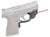 Crimson Trace 0135601 LG489 Laserguard Black Red Laser Smith Wesson MP Shield (1BSER)