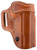 Galco AV212R Avenger OWB Tan Leather Belt Slide Fits 1911 5 wwo Red Dot Right Hand (YMU8I)
