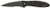 Kershaw 1660CKTST Leek  3" Folding Modified Drop Point Part Serrated Black DLC 14C28N Steel Blade Black DLC 410 Stainless Steel Handle Includes Pocket Clip                                              (ZSX3V)