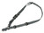 Magpul MAG518-GRY MS4 Sling GEN2 made of Stealth Gray Nylon Webbing with 1.25" W, Adjustable One-Two Point Design & 2 QD Push Button Swivels for AR-Platforms                                            (9LPML)