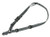 Magpul MAG518-GRY MS4 Sling GEN2 made of Stealth Gray Nylon Webbing with 1.25" W, Adjustable One-Two Point Design & 2 QD Push Button Swivels for AR-Platforms                                            (9LPML)