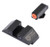 Night Fision GLK001003OGZ Tritium Night Sights For Glock  Green Tritium Orange Outline Front Sight- Green Tritium Black Outline Rear Sight Glock 17/17L/19/22                                            (WY6XV)