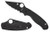 Spyderco C223PBBK Para 3 Lightweight 2.92 Folding Plain Black DLC CTS BD1N SS BladeBlack Textured FRN Handle Includes Pocket Clip (WMJBD)
