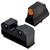 XS Sights GLR021P6N R3D  Night Sights fits Glock  Black | Green Tritium Orange Outline Front Sight Green Tritium  Rear Sight                                                                             (IYIG8)