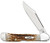 Case 00133 CopperLock  Mini 2.72" Folding Clip Point Plain Mirror Polished Tru-Sharp SS Blade/Peach Seed Jigged Amber Bone Handle                                                                        (WR8VJ)