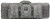 Bulldog BDT6037SG BDT Tactical Double 37" Seal Gray Nylon, 3 Accessory Pockets, Deluxe Padded Backstraps Lockable Zippers, Padded Internal Divider                                                       (BFOXP)